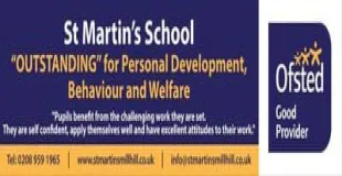 St Martin's School building in 