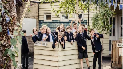 Sancton Wood School building in 