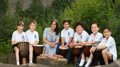 The Gregg Preparatory School building in 