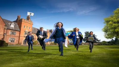 Ratcliffe College building in 