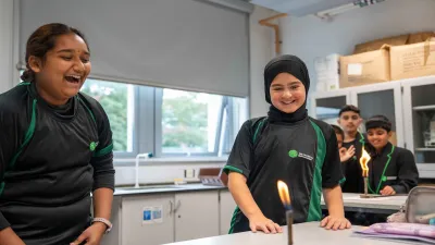 The Stockwood Park Academy building in Luton